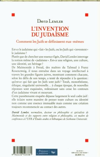 Produktbild: L'invention du juda&iuml;sme