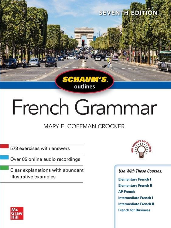 Produktbild: Schaum's Outline of French Grammar, Seventh Edition