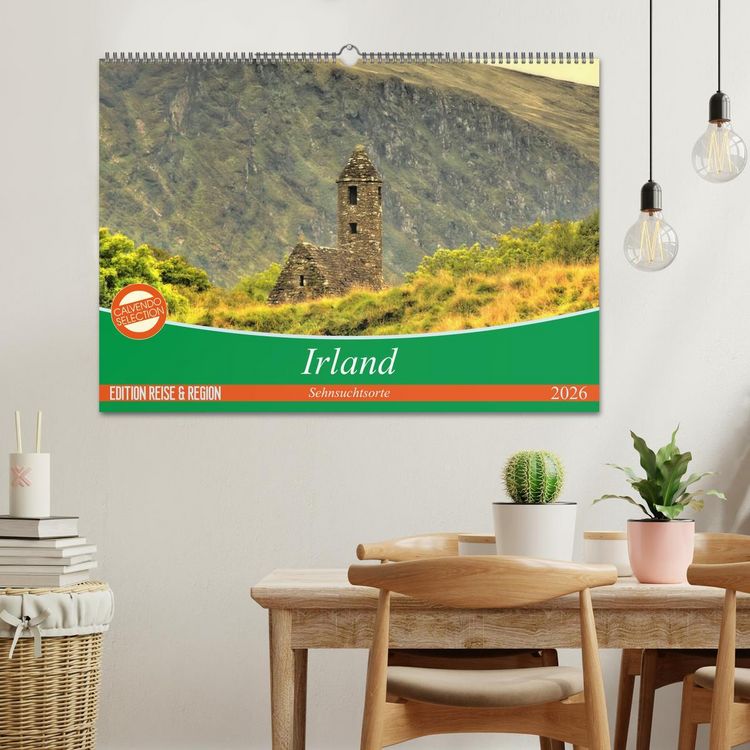 Produktbild: Irland - Sehnsuchtsorte 2026 (Wandkalender 2026 DIN A2 quer), CALVENDO Monatskalender