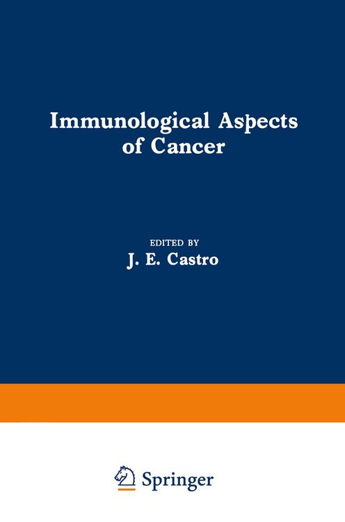 Produktbild: Immunological Aspects of Cancer