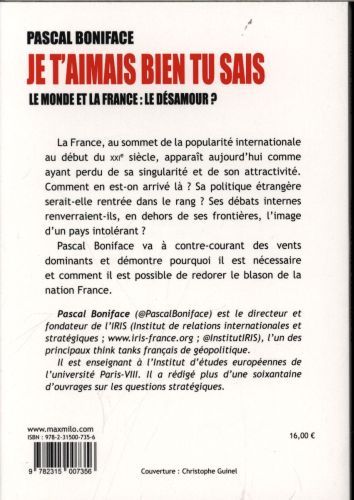 Produktbild: Je t'aimais bien tu sais