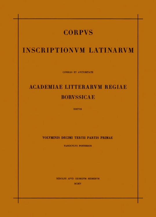 Produktbild: Inscriptiones Belgicae