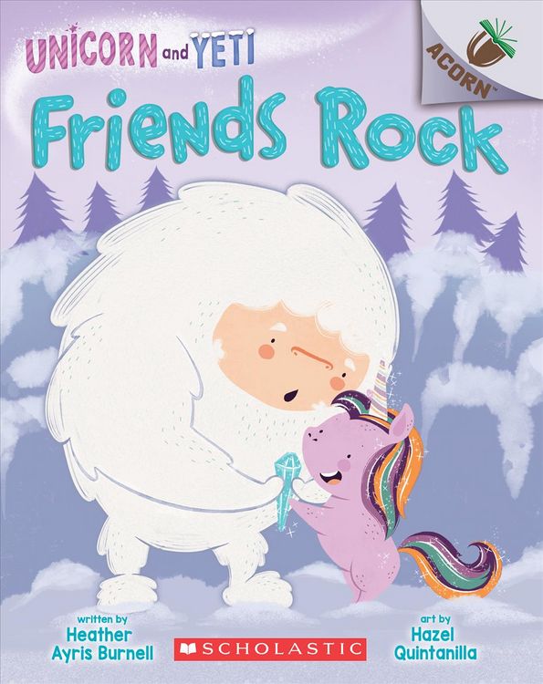 Produktbild: Friends Rock: An Acorn Book (Unicorn and Yeti #3)