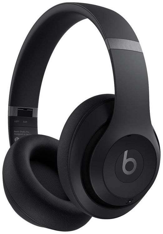 Produktbild: Beats Studio Pro Over Ear Kopfh&ouml;rer Bluetooth&reg;, kabelgebunden Stereo Schwarz Noise Cancelling Faltbar HiFi