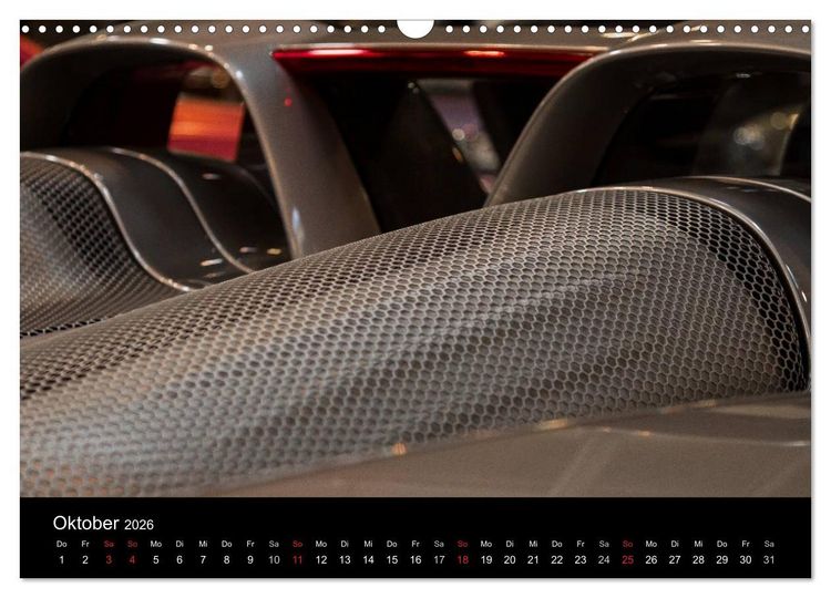 Produktbild: Heiligs Blechle - Porsche-Ikonen im Detail (Wandkalender 2026 DIN A3 quer), CALVENDO Monatskalender