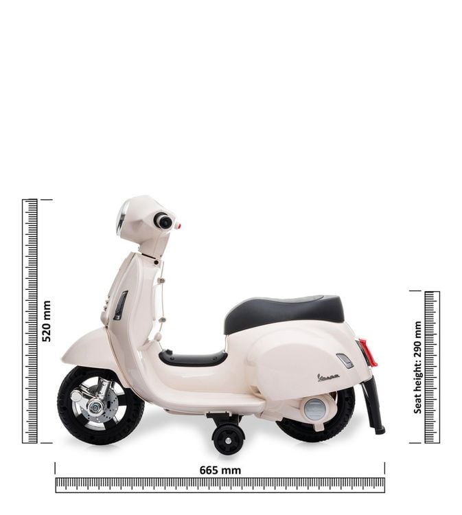 Produktbild: Ride-on Vespa Mini wei&szlig; Li-Power 8.4