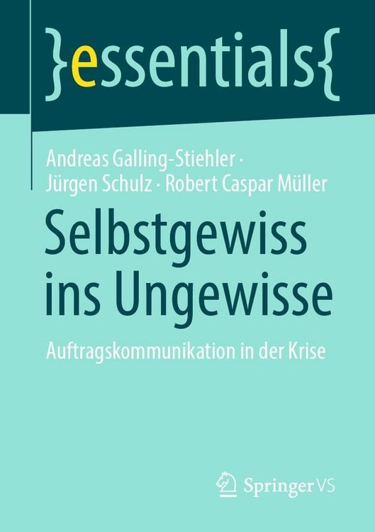 Produktbild: Selbstgewiss ins Ungewisse