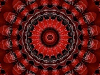 Produktbild: Mandala Leidenschaft rot (Puzzle)