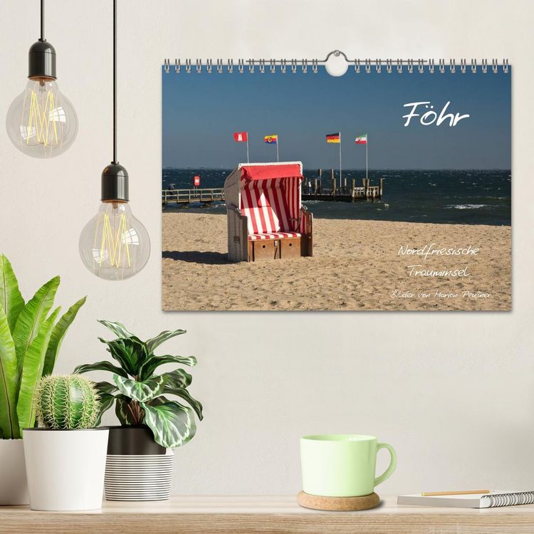 Produktbild: F&ouml;hr - Nordfriesische Trauminsel (Wandkalender 2026 DIN A4 quer), CALVENDO Monatskalender
