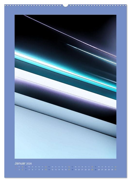 Produktbild: WALL ART Geometrische Konzeptkunst (hochwertiger Premium Wandkalender 2026 DIN A2 hoch), Kunstdruck in Hochglanz