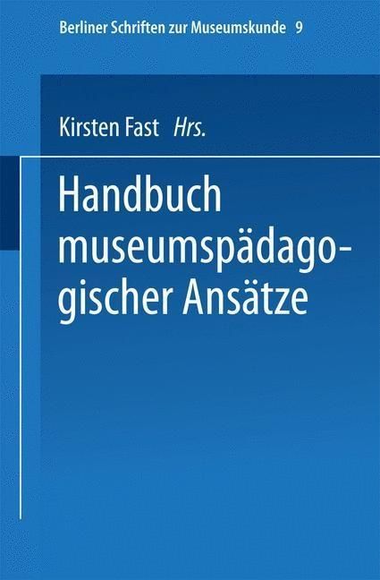 Produktbild: Handbuch der museumsp&auml;dagogischen Ans&auml;tze