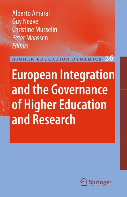 Produktbild: European Integration and the Governance of Higher Education and Research
