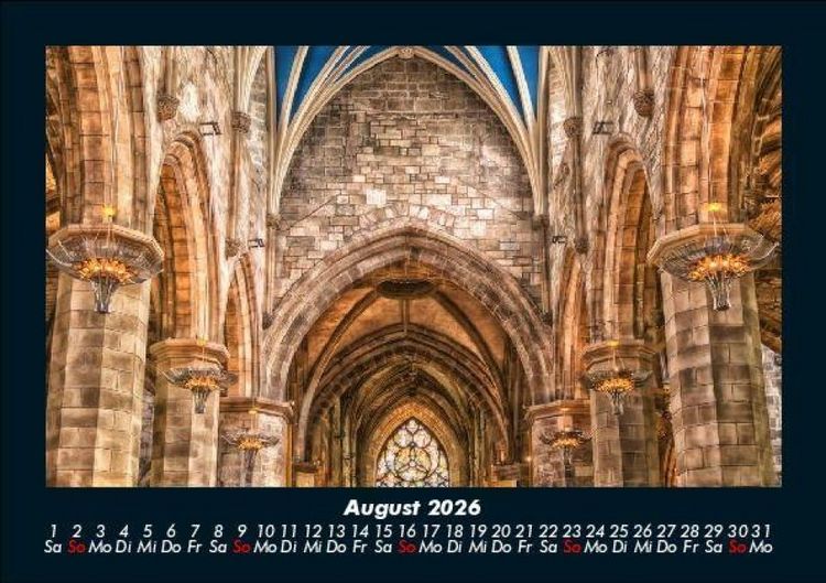 Produktbild: Architektur 2026 Fotokalender DIN A5
