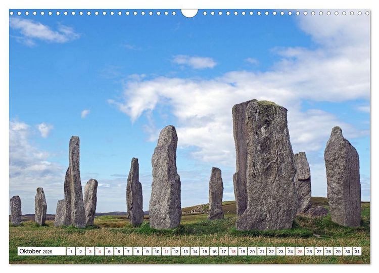 Produktbild: Schottland - Der Norden Gro&szlig;britanniens (Wandkalender 2026 DIN A3 quer), CALVENDO Monatskalender