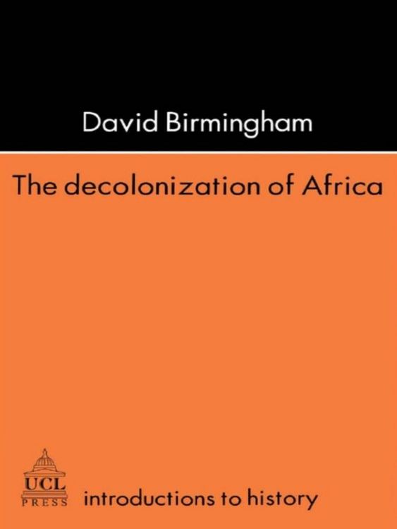 Produktbild: The Decolonization Of Africa