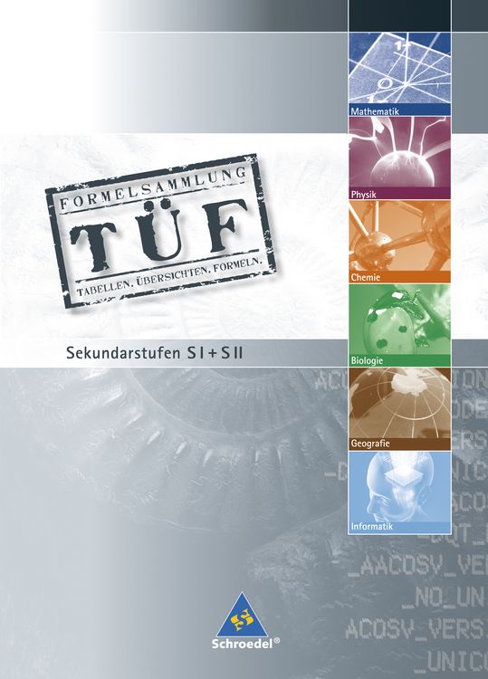 Produktbild: T&Uuml;F - Tabellen, &Uuml;bersichten, Formeln