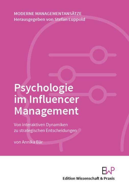 Produktbild: Psychologie im Influencer Management