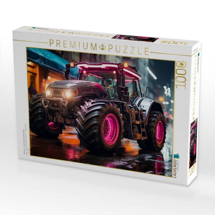 Produktbild: CALVENDO Puzzle Traktoren - zukunftsweisendes Design | 1000 Teile Lege-Gr&ouml;&szlig;e 64x48cm Foto-Puzzle f&uuml;r gl&uuml;ckliche Stunden