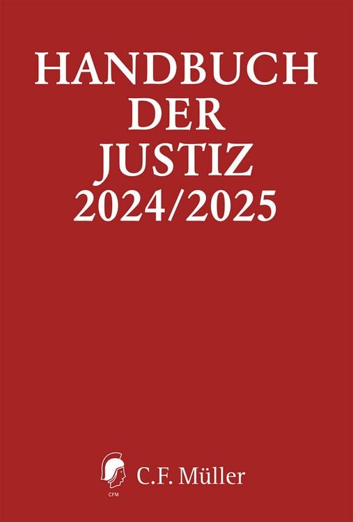 Produktbild: Handbuch der Justiz 2024/2025