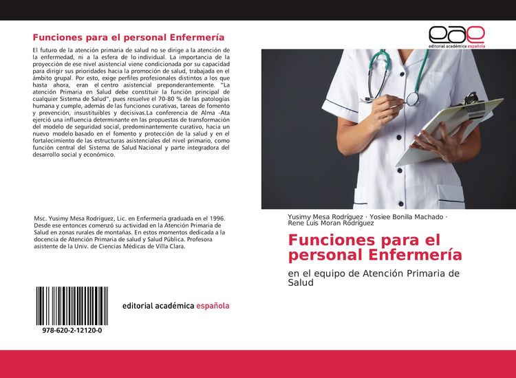 Produktbild: Funciones para el personal Enfermer&iacute;a