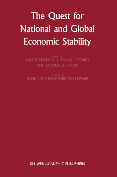 Produktbild: The Quest for National and Global Economic Stability