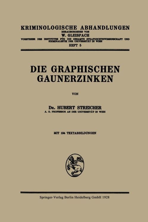 Produktbild: Die Graphischen Gaunerzinken