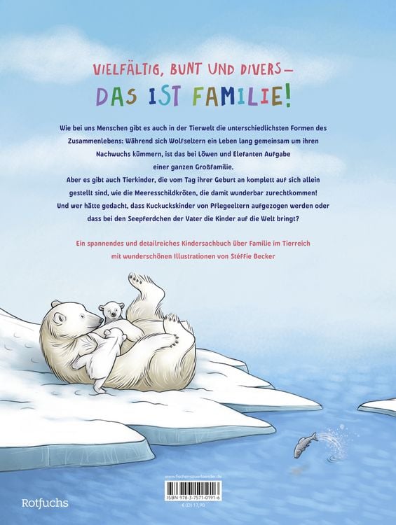 Produktbild: Die kunterbunte Welt der Tierfamilien