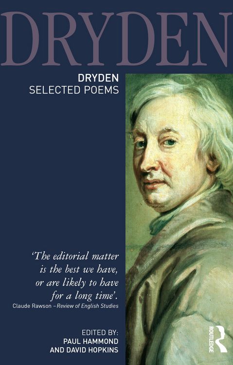 Produktbild: Dryden:Selected Poems