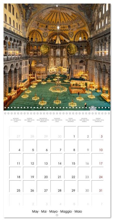 Produktbild: Turkey - Istanbul (Wall Calendar 2026 12 &times; 12 Inch) CALVENDO 12 Month Wall Calendar