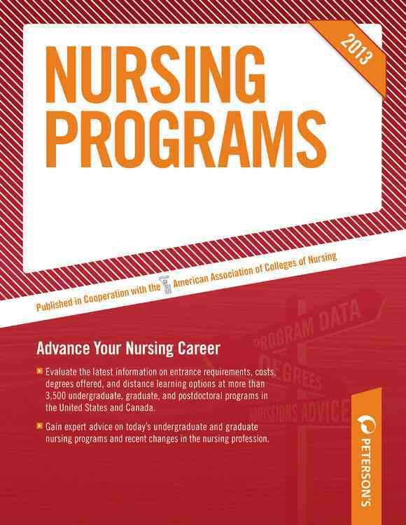 Produktbild: Peterson's Nursing Programs
