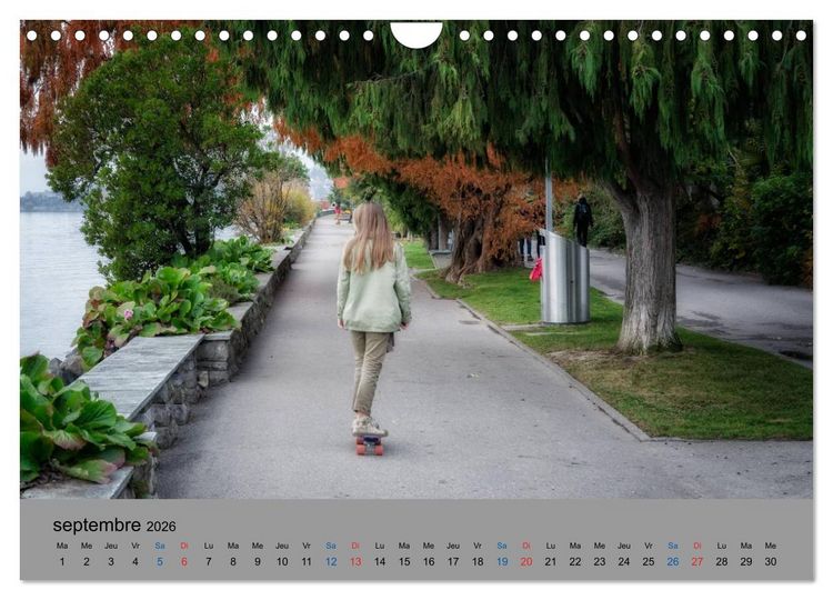 Produktbild: Montreux, la Riviera Suisse (Calendrier mural 2026 DIN A4 vertical), CALVENDO calendrier mensuel
