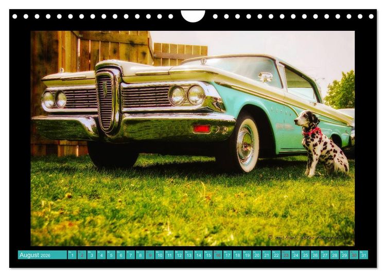 Produktbild: Edsel Sch&ouml;nheiten mit Charme (Wandkalender 2026 DIN A4 quer), CALVENDO Monatskalender