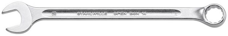 Produktbild: Ringmaulschl&uuml;ssel OPEN-BOX 14 SW 20mm L.280mm Form B CR-A-STA STAHLWILLE