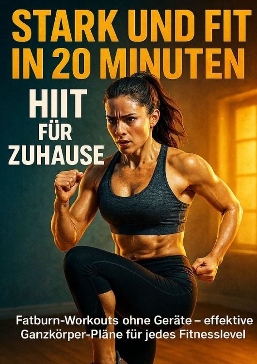 Produktbild: Stark und fit in 20 Minuten: HIIT f&uuml;r Zuhause
