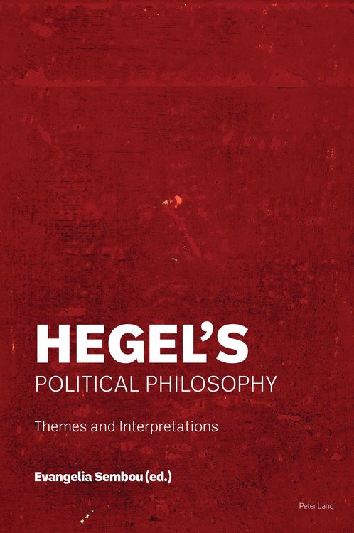 Produktbild: Hegel's Political Philosophy