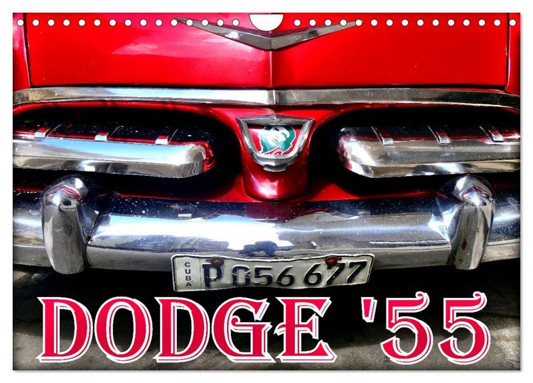 Produktbild: DODGE '55 (Wandkalender 2026 DIN A4 quer), CALVENDO Monatskalender