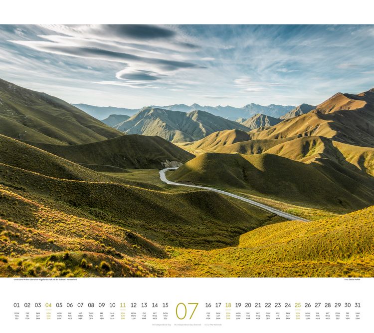 Produktbild: Phantastische Landschaften Kalender 2027