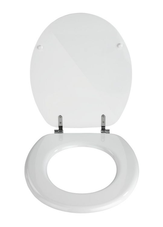 Produktbild: WC-Sitz Mod. Valencia Wei&szlig;, aus MDF