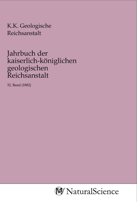 Produktbild: Jahrbuch der kaiserlich-k&ouml;niglichen geologischen Reichsanstalt