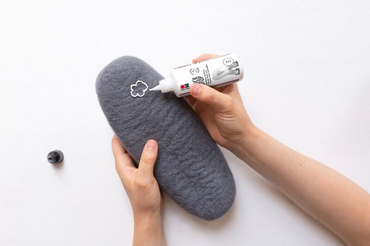 Produktbild: Marabu Sock Stop Rutschfeste Textilfarbe wei&szlig;