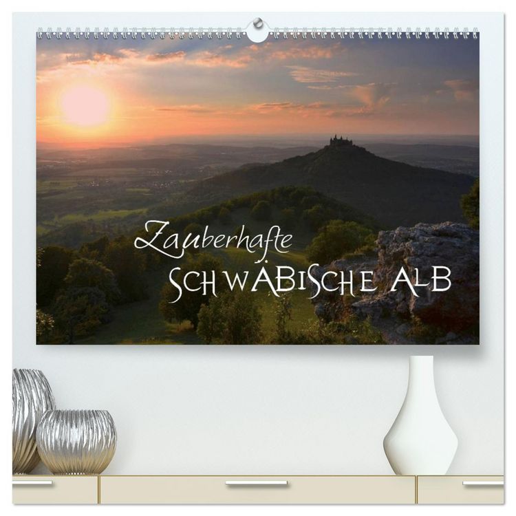 Produktbild: Zauberhafte Schw&auml;bische Alb (hochwertiger Premium Wandkalender 2026 DIN A2 quer), Kunstdruck in Hochglanz