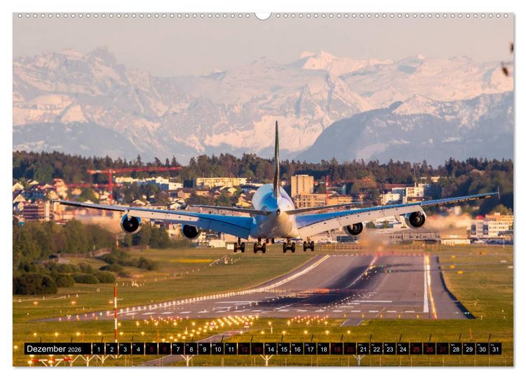 Produktbild: Faszination Fliegerei (hochwertiger Premium Wandkalender 2026 DIN A2 quer), Kunstdruck in Hochglanz