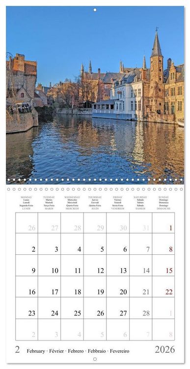 Produktbild: A Journey Through Europe (Wall Calendar 2026 12 &times; 12 Inch) CALVENDO 12 Month Wall Calendar