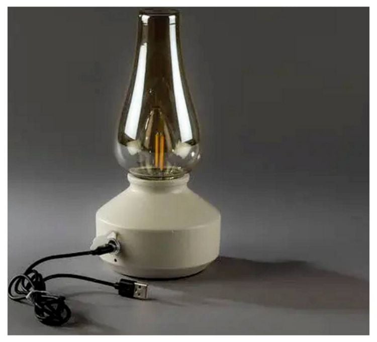 Produktbild: Konstsmide 4130-205 Akku-Tischlampe Warmwei&szlig; Wei&szlig;