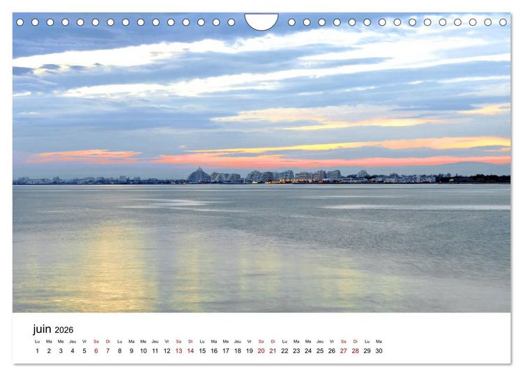 Produktbild: La mer d'Occitanie (Calendrier mural 2026 DIN A4 vertical), CALVENDO calendrier mensuel