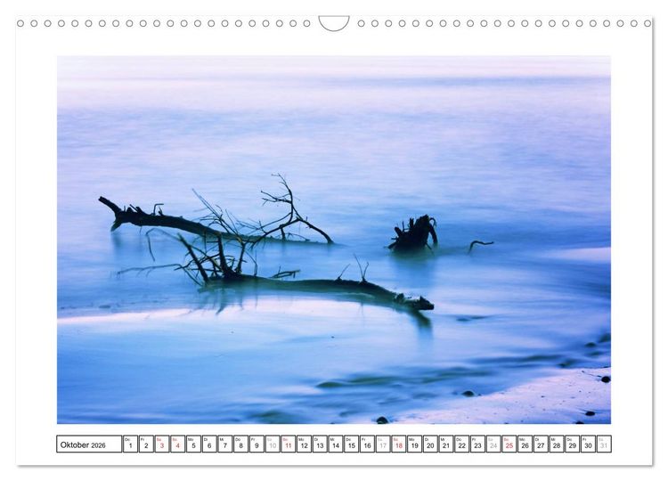 Produktbild: Die Ostseek&uuml;ste (Wandkalender 2026 DIN A3 quer), CALVENDO Monatskalender