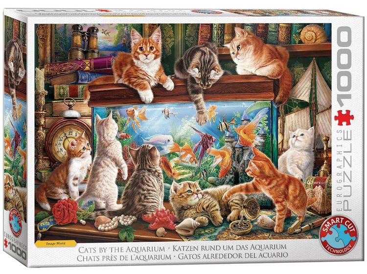 Produktbild: Katzen am Aquarium
