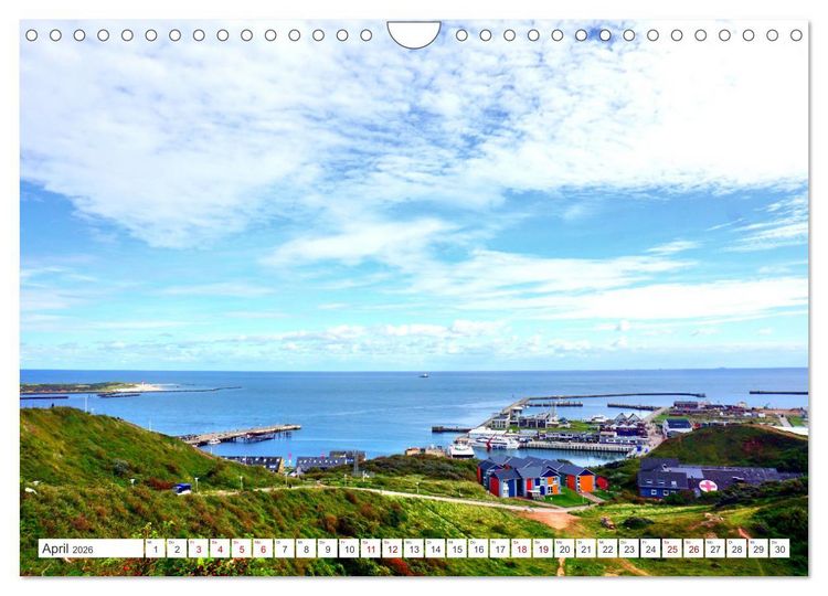 Produktbild: Helgoland Highlights (Wandkalender 2026 DIN A4 quer), CALVENDO Monatskalender