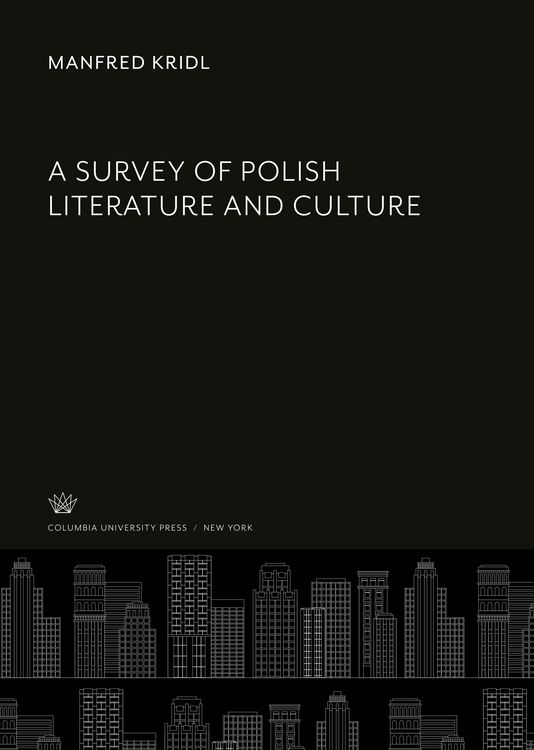 Produktbild: A Survey of Polish Literature and Culture