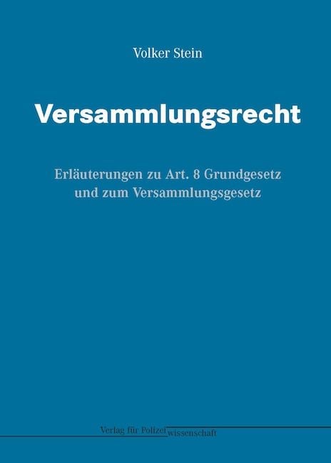 Produktbild: Versammlungsrecht